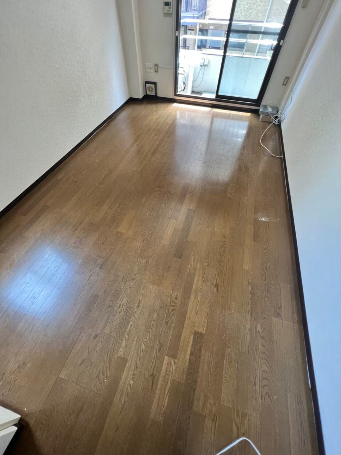 町田市｜賃貸マンションの床をフロアタイルで上貼り！ホワイトウッドで明るいお部屋へ