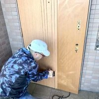 画像9960：町田市｜マンション玄関にエコカラット施工｜モデルルームを参考に現物サンプルから選定